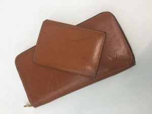 ビフォー　ルイ・ヴィトン　ラウンドファスナー財布＆名刺入れ